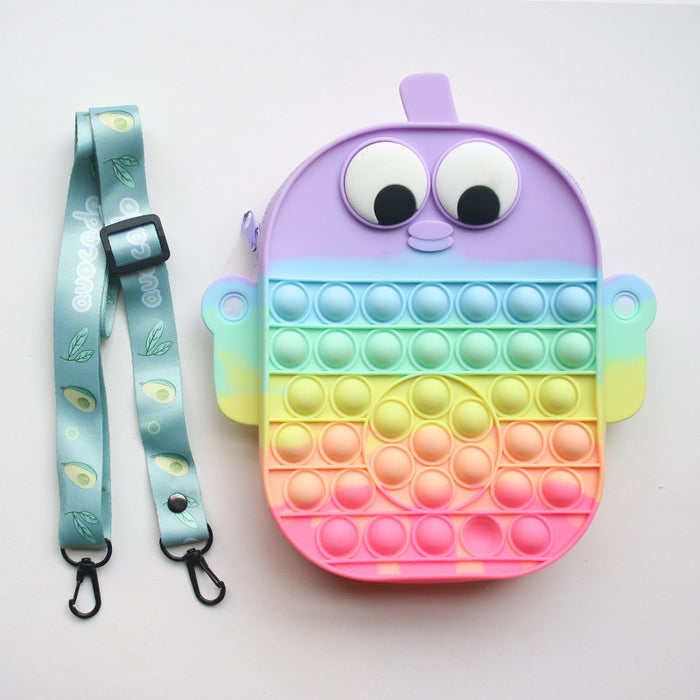 Jewelry WholesaleWholesale cartoon decompression press baby bubble bag toy bag JDC-FT-TianZ004 fidgets toy 天窕 %variant_option1% %variant_option2% %variant_option3%  Factory Price JoyasDeChina Joyas De China