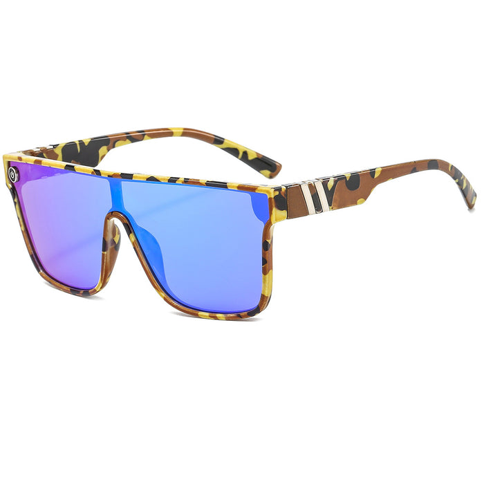 Wholesale Outdoor Cycling Glasses Large Frame Colorful Siamese One Piece JDC-SG-FeiW004