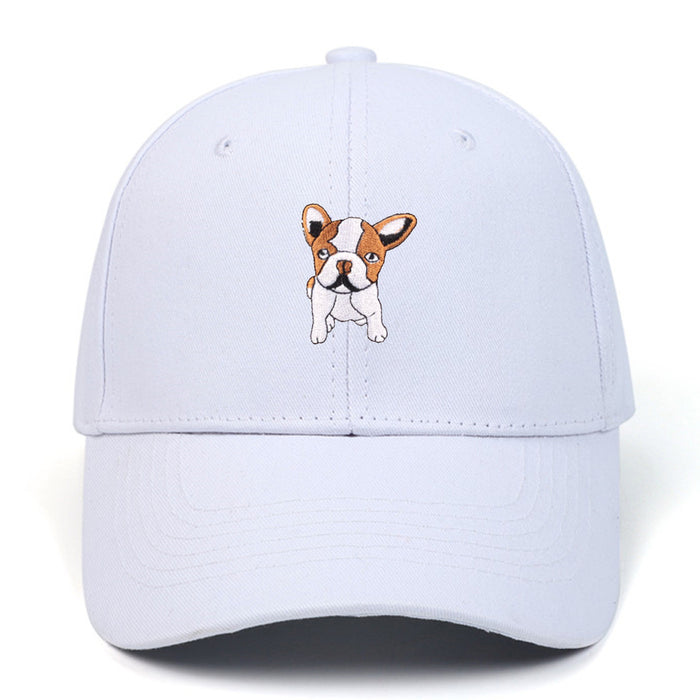 Wholesale Hat Cotton Cute Puppy Embroidered Baseball Cap JDC-FH-ChuanY009