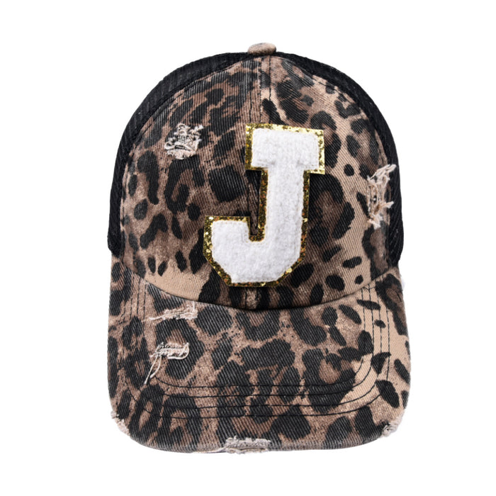 Wholesale Letter Baseball Cap Cotton Mesh Cap MOQ≥2 JDC-FH-WenR002