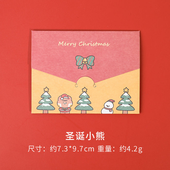 Wholesale Paper Cartoon Christmas Series Greeting Cards JDC-GC-dichen001