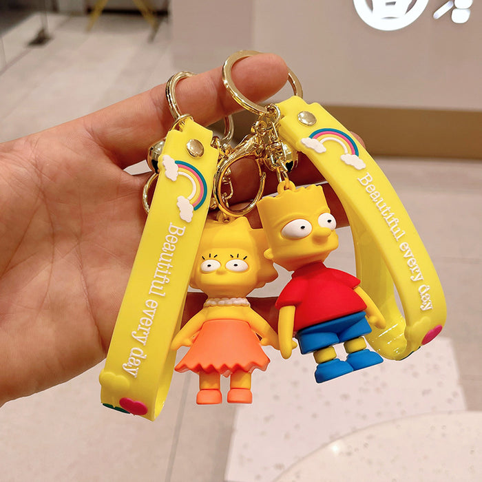 Jewelry WholesaleWholesale Cartoon Doll PVC Silicone Alloy Keychain (F) JDC-KC-FeiRun026 Keychains 飞润 %variant_option1% %variant_option2% %variant_option3%  Factory Price JoyasDeChina Joyas De China