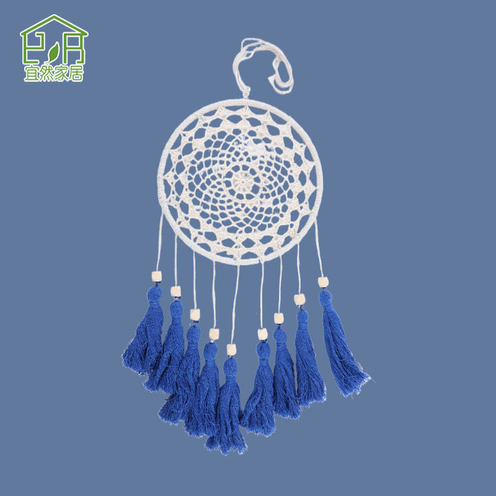 Wholesale Braided Decorations Creative Cotton Rope Bedroom Wall Hanging Dreamcatcher MOQ≥2 JDC-DC-YRan001