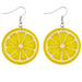 Jewelry WholesaleWholesale Hawaiian Fruit Pineapple Watermelon Lemon Cherry PU Leather Earrings MOQ≥2 JDC-ES-Chengy015 Earrings Chengy %variant_option1% %variant_option2% %variant_option3%  Factory Price JoyasDeChina Joyas De China