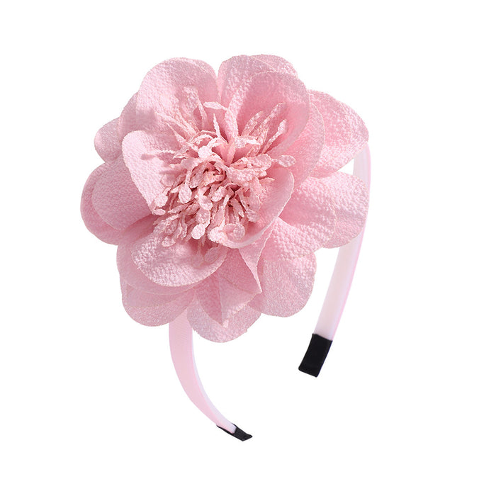 Jewelry WholesaleWholesale large handmade Chiffon Flower Headband JDC-HD-YL009 Headband 雅伦 %variant_option1% %variant_option2% %variant_option3%  Factory Price JoyasDeChina Joyas De China