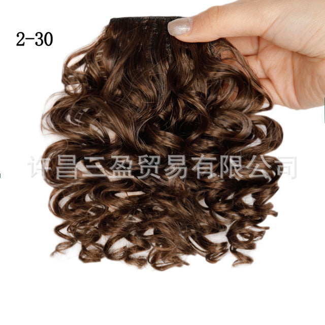 Jewelry WholesaleWholesale High Temperature Wire Small Volume Bangs Wigs JDC-WS-SanY003 Wigs 三盈 %variant_option1% %variant_option2% %variant_option3%  Factory Price JoyasDeChina Joyas De China