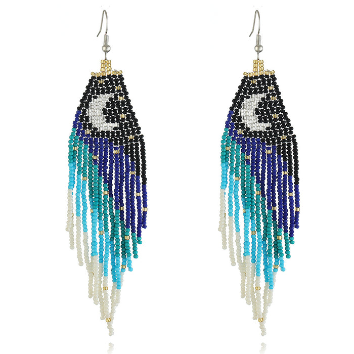 Jewelry WholesaleWholesale boho fringed gypsophila earrings JDC-ES-YuanQ003 Earrings 圆沁 %variant_option1% %variant_option2% %variant_option3%  Factory Price JoyasDeChina Joyas De China