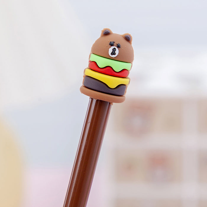 Wholesale Ballpoint Pen Plastic Cartoon Burger JDC-BP-XuF013