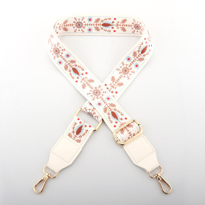 Wholesale Adjustable Bag Straps Nylon Ethnic Style MOQ≥2 JDC-BS-Fanfu002