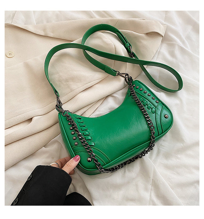 Wholesale Handbags PU Rock Style Chain Crossbody JDC-HB-XiangY001