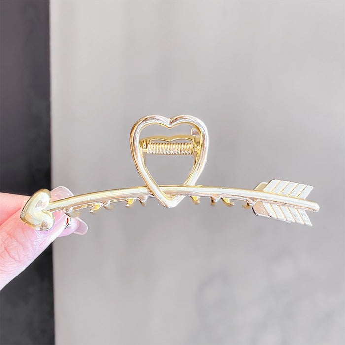 Wholesale Metal Pearl Hair Clip Stereo Tassel Butterfly Grab Clip JDC-HC-Hengx003