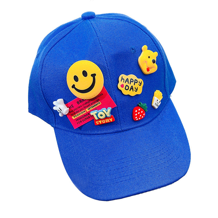 Wholesale cartoon peaked hat women's summer sun protection and sunshade JDC-FH-I003