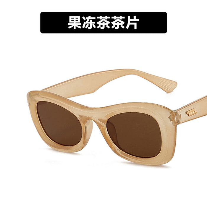 Wholesale Oval Cat Eye Rice Nail Sunglasses JDC-SG-KD179