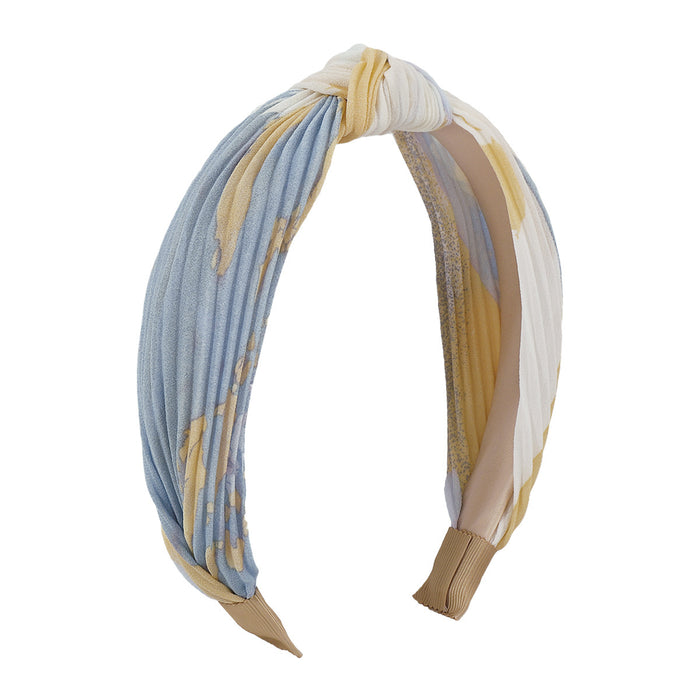 Wholesale Tie Dye Fabric Headband JDC-HD-Qiandi001