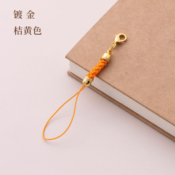 Wholesale Keychain Iron Polyester Handmade Material Accessories Lanyard 10pcs JDC-KC-JuZ002