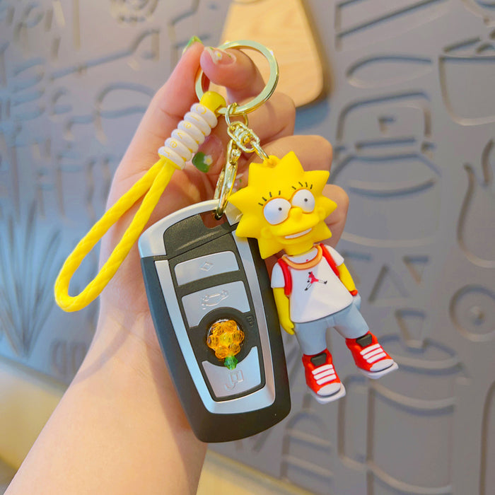 Wholesale Keychains PVC Alloy Cute Cartoon Anime MOQ≥2 JDC-KC-YDao052