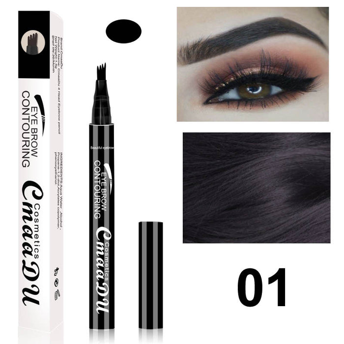 Jewelry WholesaleWholesale 4 head eyebrow pencil JDC-EP-Nic004 eyebrow pencil 妮彩 %variant_option1% %variant_option2% %variant_option3%  Factory Price JoyasDeChina Joyas De China