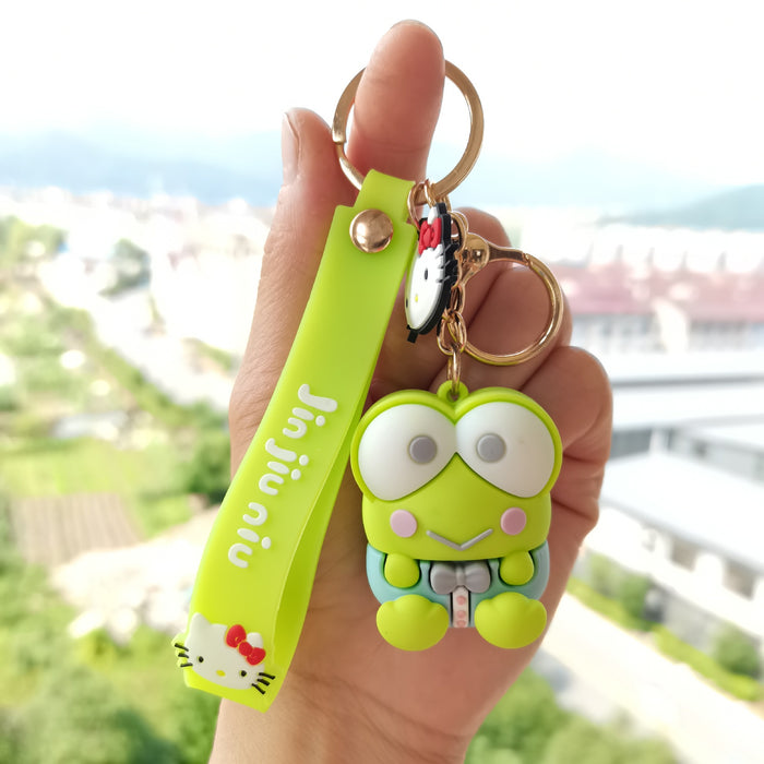 Wholesale keychain pvc doll cute key pendant cartoon MOQ≥2 JDC-KC-KDian005