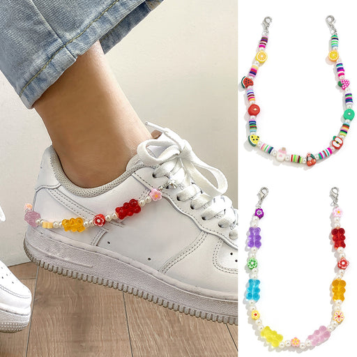 Jewelry WholesaleWholesale Single Personality Imitation Pearl Chain Anklet JDC-AS-Kj003 Anklet 坤娟 %variant_option1% %variant_option2% %variant_option3%  Factory Price JoyasDeChina Joyas De China