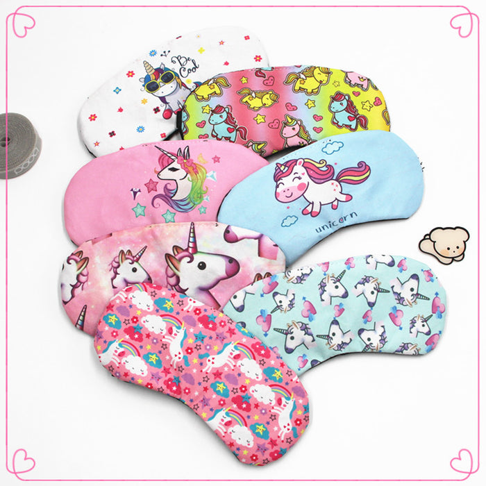 Wholesale Cartoon Cute Fabric Eye Mask MOQ≥3 JDC-EM-AYM003