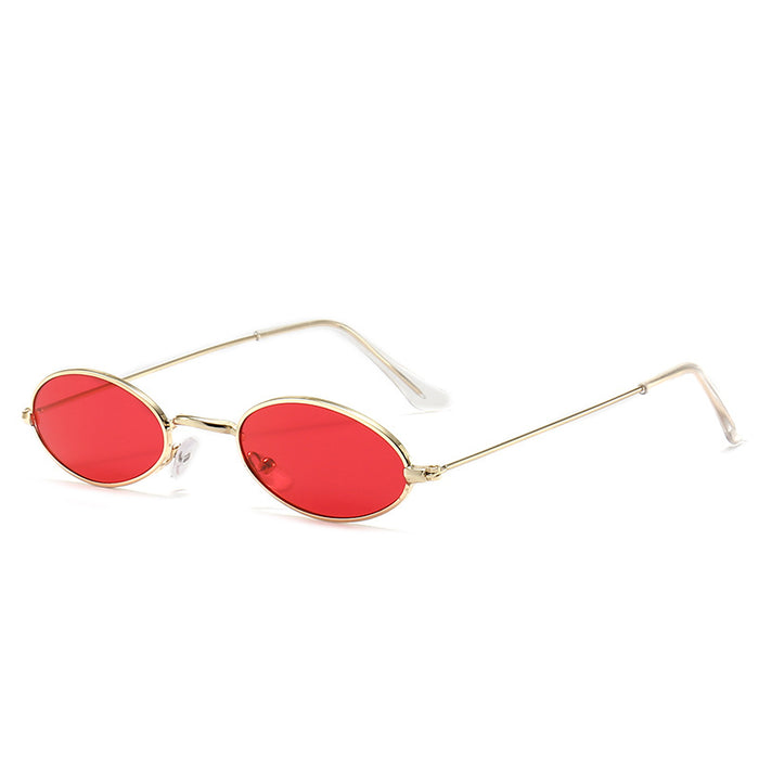 Wholesale Sunglasses Metal Frame PC Lenses MOQ≥2 JDC-SG-GuJ004