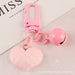 Jewelry WholesaleWholesale Resin Heart Shaped Bell Alloy Keychain MOQ≥2 JDC-KC-YiHan004 Keychains 伊菡 %variant_option1% %variant_option2% %variant_option3%  Factory Price JoyasDeChina Joyas De China