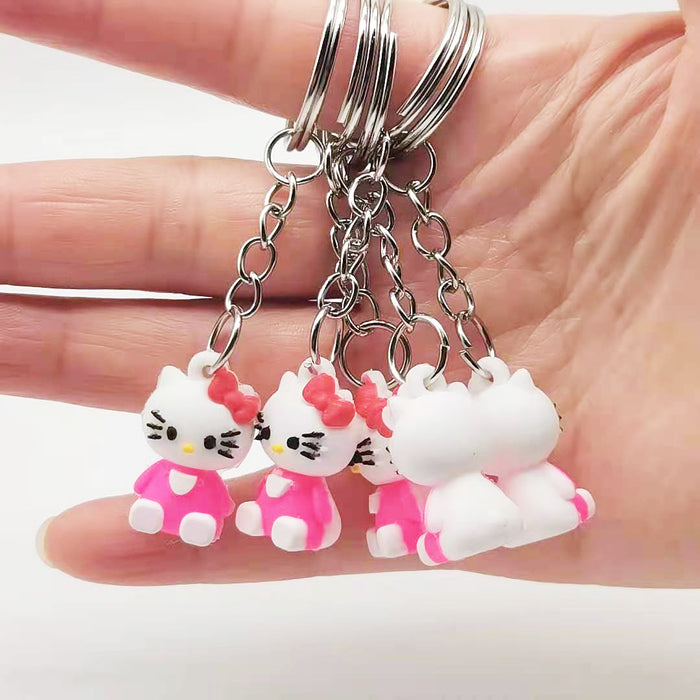 Wholesale keychain pvc cartoon bag pendant mini style MOQ≥2 JDC-KC-XiangY016