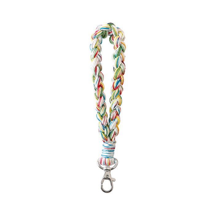 Jewelry WholesaleWholesale color hand-woven lanyard keychain MOQ≥2 JDC-KC-JM027 Keychains 杰米 %variant_option1% %variant_option2% %variant_option3%  Factory Price JoyasDeChina Joyas De China