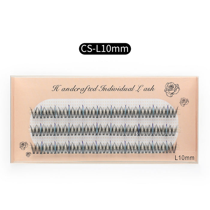 Wholesale Blossom Planting False Eyelashes Color Single Cluster JDC-EY-LanJL005