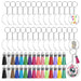 Jewelry WholesaleWholesale DIY Crafts Acrylic Key Chain Blank Multicolor Tassel Pendant  MOQ≥2 JDC-KC-YShang001 Keychains 永尚 %variant_option1% %variant_option2% %variant_option3%  Factory Price JoyasDeChina Joyas De China