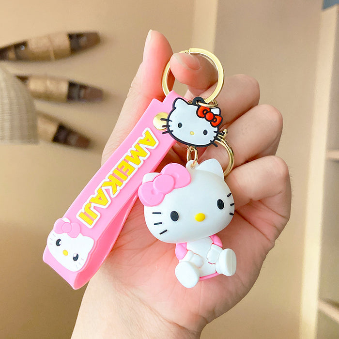 Wholesale Keychain PVC Cute Cartoon Doll Pendant (M) JDC-KC-YiDao003