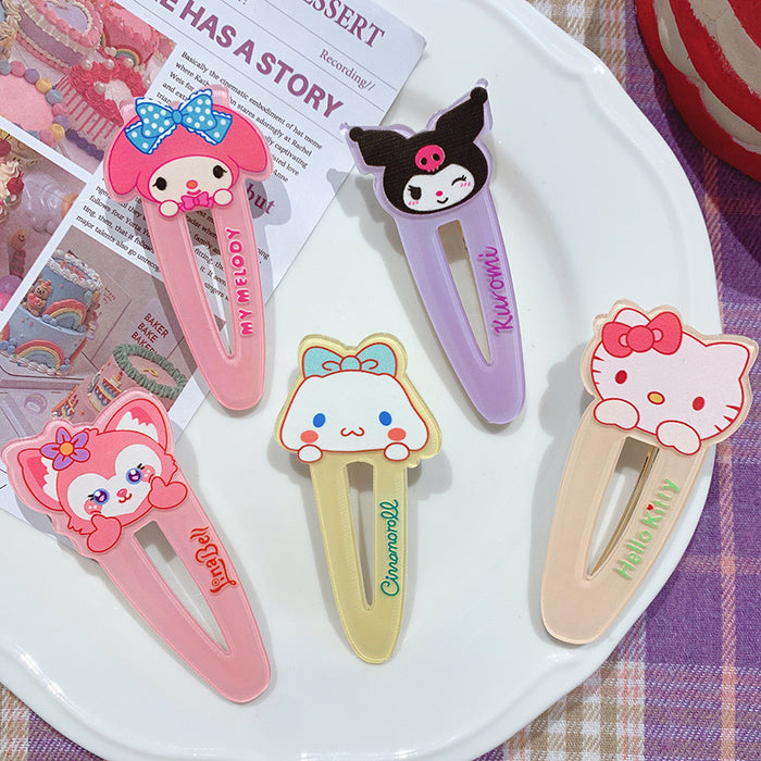 Wholesale Hair Clips Acrylic Cartoon Anime (M) JDC-HC-DILAN004