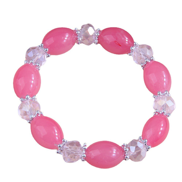 Wholesale Simple Versatile Crystal Resin Bracelet JDC-BT-WY138