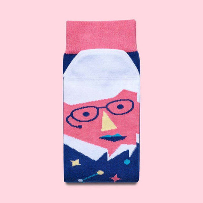 Wholesale socks fabric cartoon personality painting tide socks cotton socks JDC-SK-QAng010