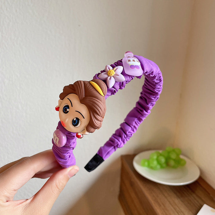 Wholesale headband cloth girl cartoon princess MOQ≥2 JDC-HD-WangFeng002