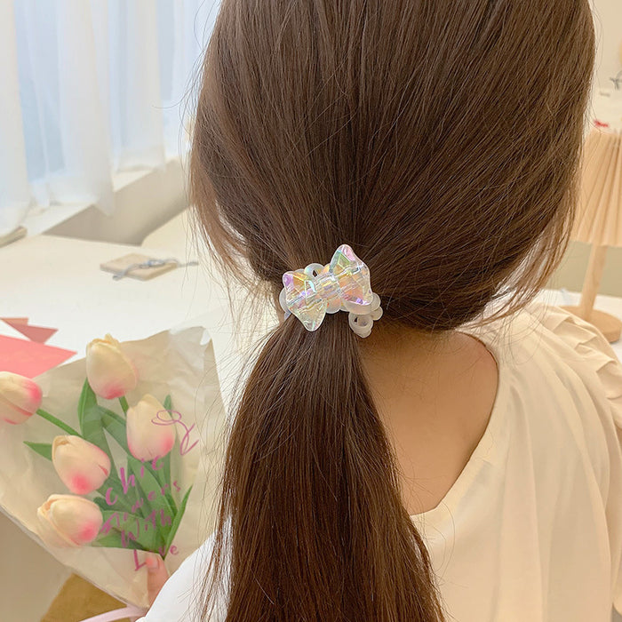 Wholesale TPU Mermaid Color Bear Phone Cord Hair Rope JDC-HS-tengZ008