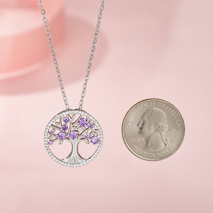 Wholesale Life Tree Necklace Niche Celasm Chain JDC-NE-MLJ001