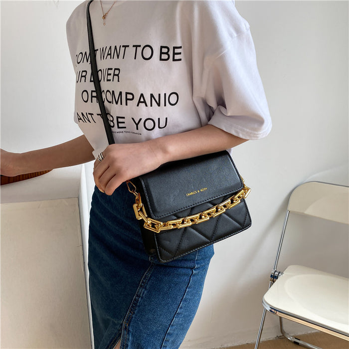 Wholesale PU Rhombus Chain Shoulder Bag JDC-SD-HZD031