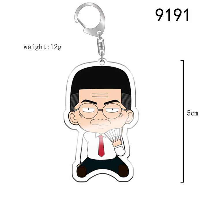 Wholesale Anime Acrylic Slam Dunk Keychain (M) MOQ≥2 JDC-KC-XCai012