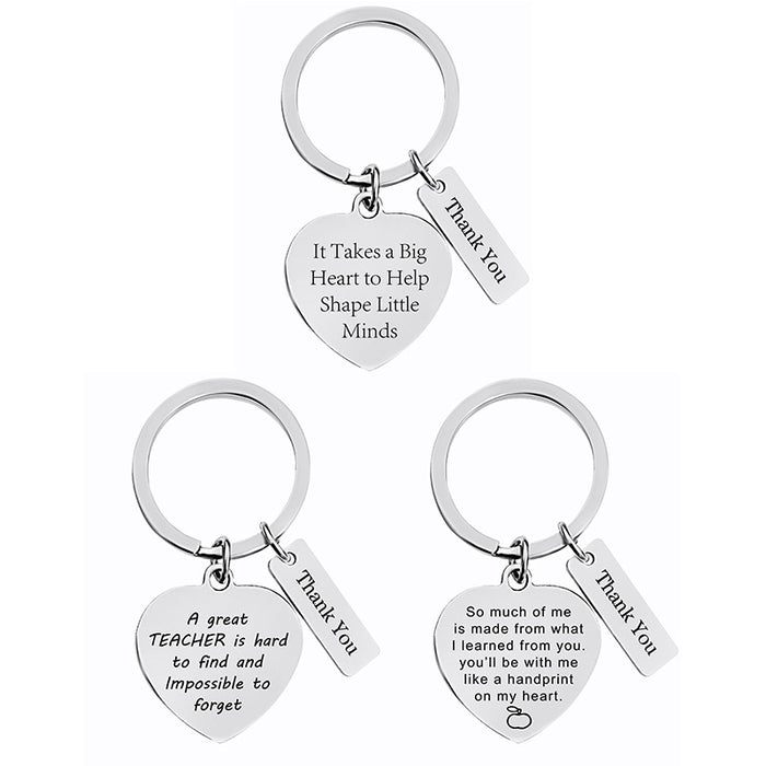 Wholesale Keychain Metal Teacher's Day Graduation Gift JDC-KC-GangGu045