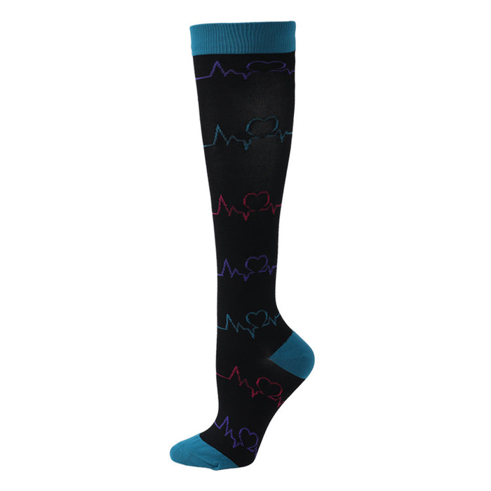 Jewelry WholesaleWholesale Sports Compression Outdoor Riding Socks Over Knee Socks JDC-SK-JHe008 Sock 京赫 %variant_option1% %variant_option2% %variant_option3%  Factory Price JoyasDeChina Joyas De China