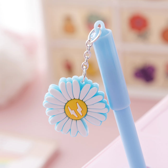 Wholesale pendant small flower cartoon student fountain pen JDC-BP-XuF003