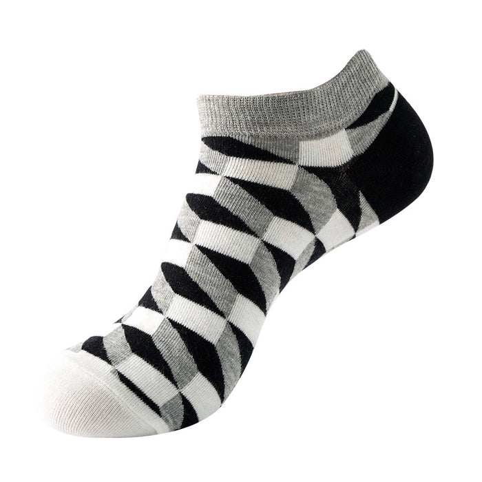 Wholesale socks shallow mouth cotton socks trendy breathable MOQ≥2 JDC-SK-XinXi001