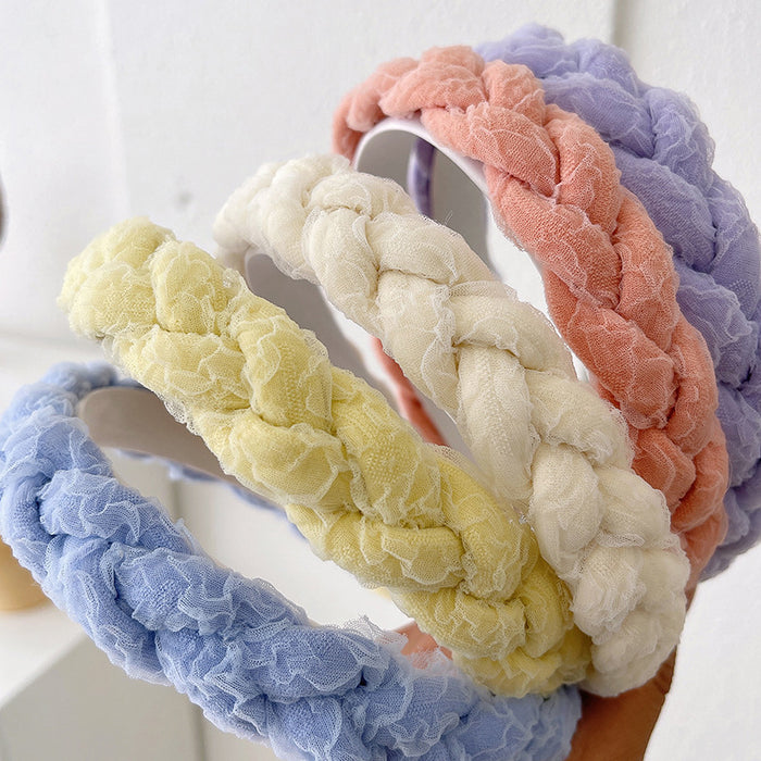 Wholesale small fresh face wash cute headband MOQ≥2 JDC-HD-YYang010