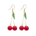 Jewelry WholesaleWholesale diamond inlaid alloy Cherry Earrings JDC-ES-GSMDD030 Earrings 萌豆豆 %variant_option1% %variant_option2% %variant_option3%  Factory Price JoyasDeChina Joyas De China