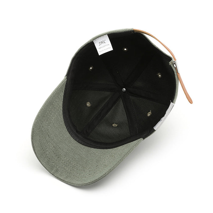 Wholesale spring and summer patched curved brim baseball cap sunscreen shading MOQ≥2 JDC-FH-TLa007