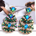 Jewelry WholesaleWholesale Color Rhinestone Crystal Irregular Earrings JDC-ES-SK098 Earrings 深刻 %variant_option1% %variant_option2% %variant_option3%  Factory Price JoyasDeChina Joyas De China