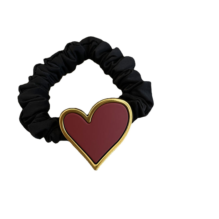 Wholesale love fat intestine hair ring tied hair head rope JDC-HS-Qianq006