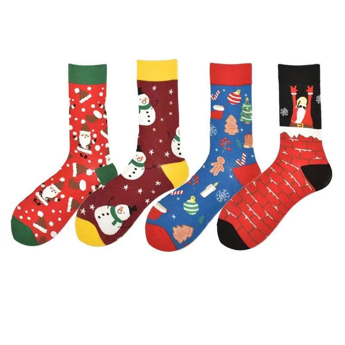 Wholesale Sock Cotton Christmas Sweat Absorb Random 20pcs JDC-SK-Xiaop001