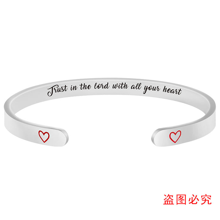 Jewelry WholesaleWholesale Family Holiday Gift Love Stainless Steel Bracelet JDC-BT-GangGu002 Bracelet 钢古 %variant_option1% %variant_option2% %variant_option3%  Factory Price JoyasDeChina Joyas De China